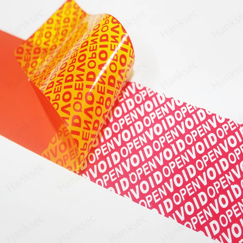 Multi Color VOIDOPEN Label Material