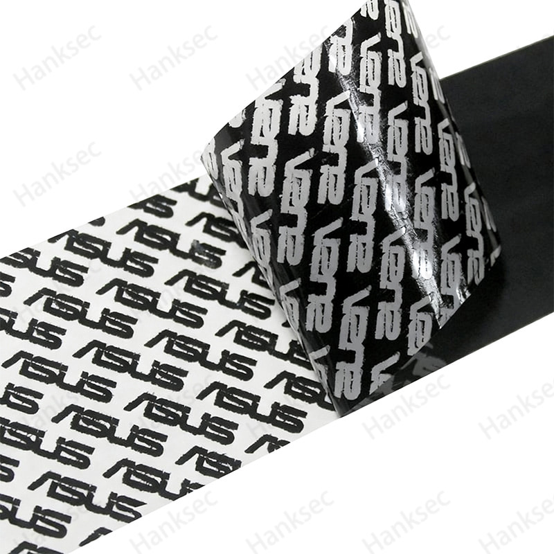 Custom Partial Transfer Asus Label Material