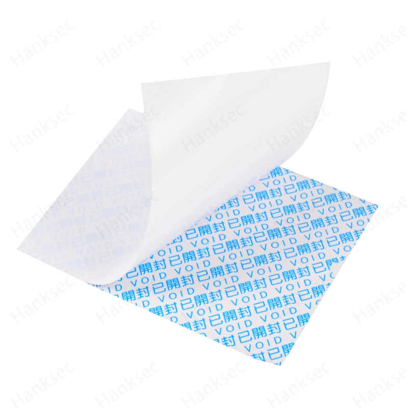 Paper Security Label Material