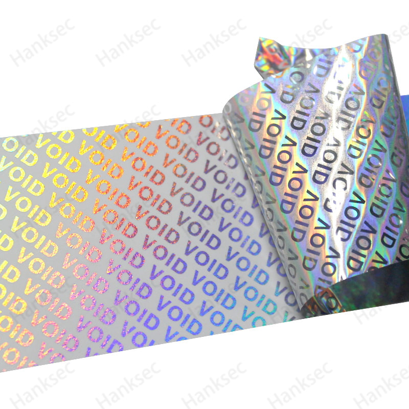 Hanksec Hologram Partial Transfer Void Materials