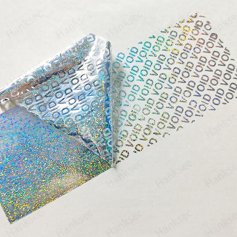 Materiales para etiquetas holográficas plateadas de transferencia total