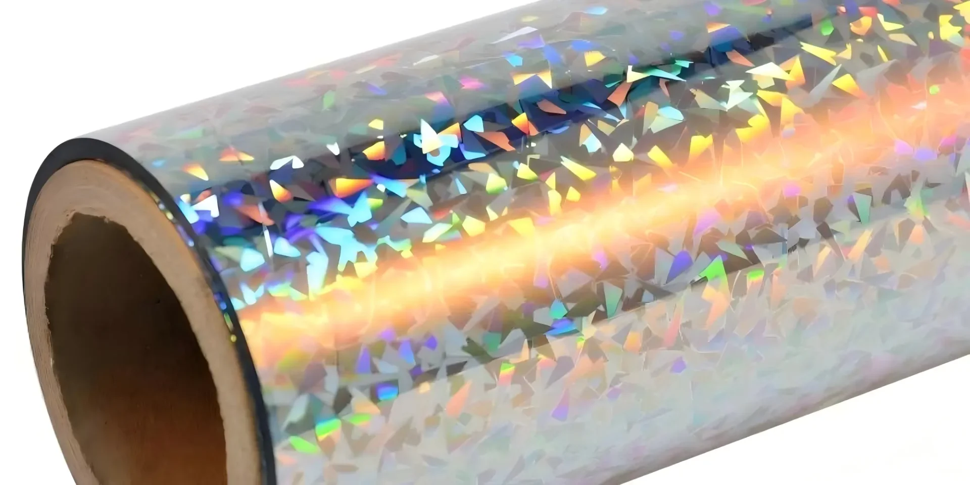 Broken Glass Holographic Film Roll