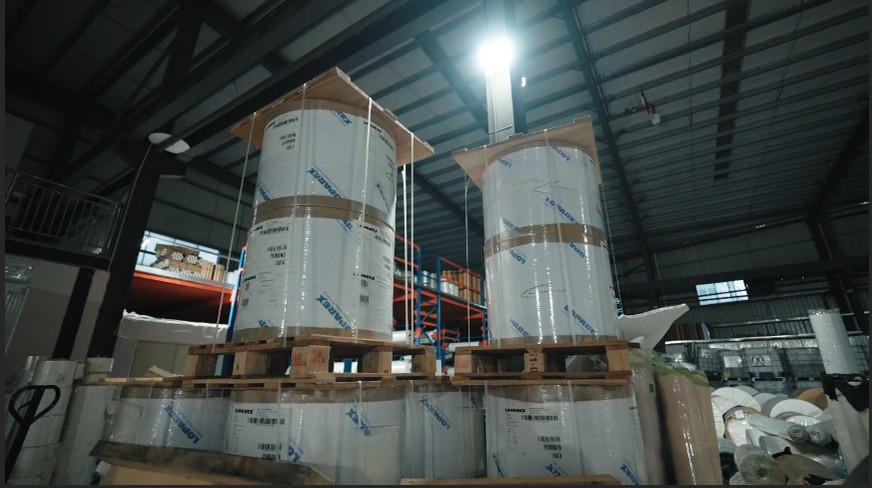 Hanksec release liner material inventory