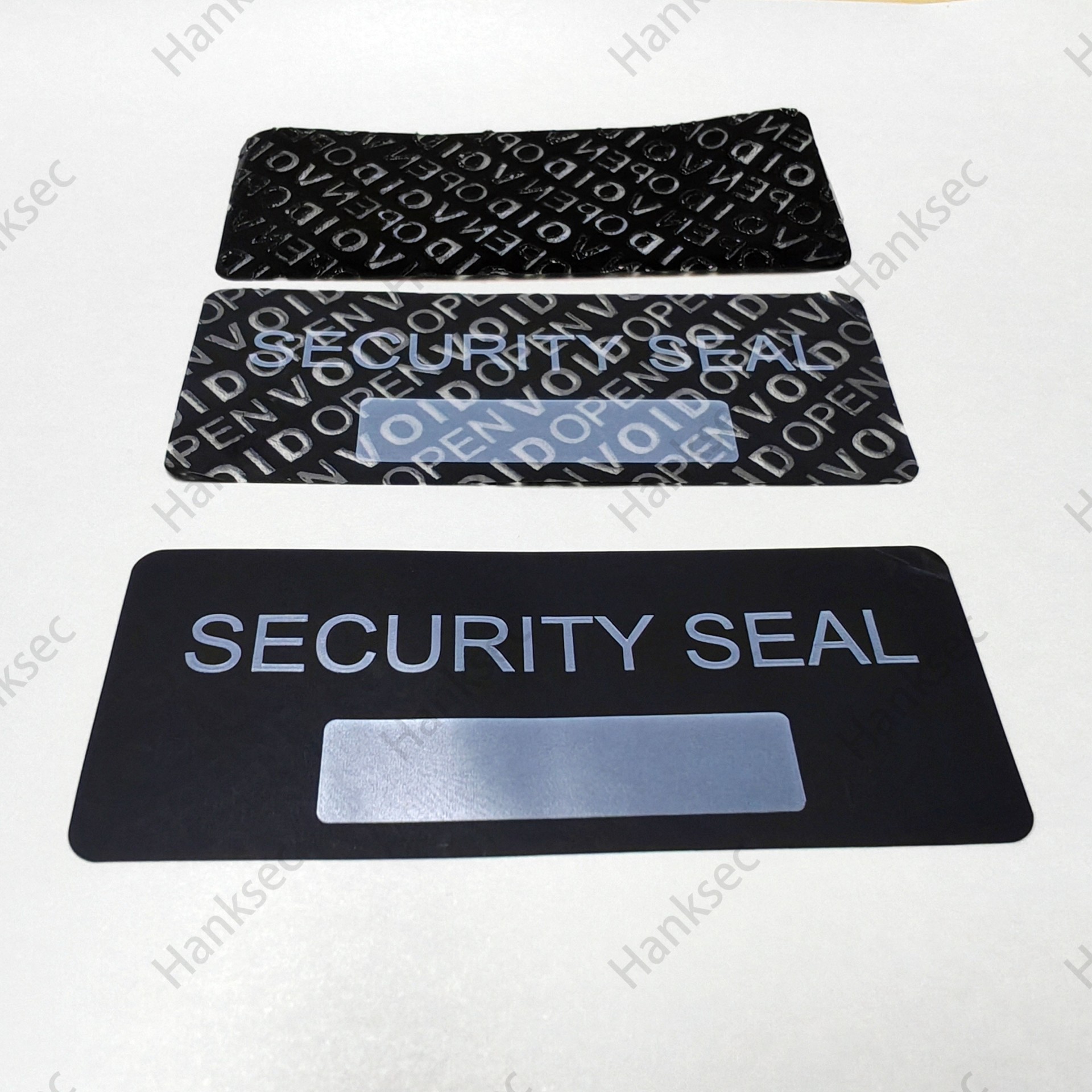 Custom Non Transfer Security Label Serial Number