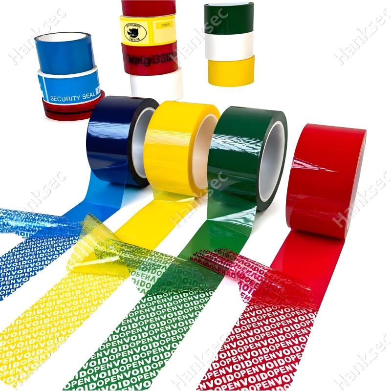 Tamper Evident Security Packaging Tapes Void Security Tape Rolls