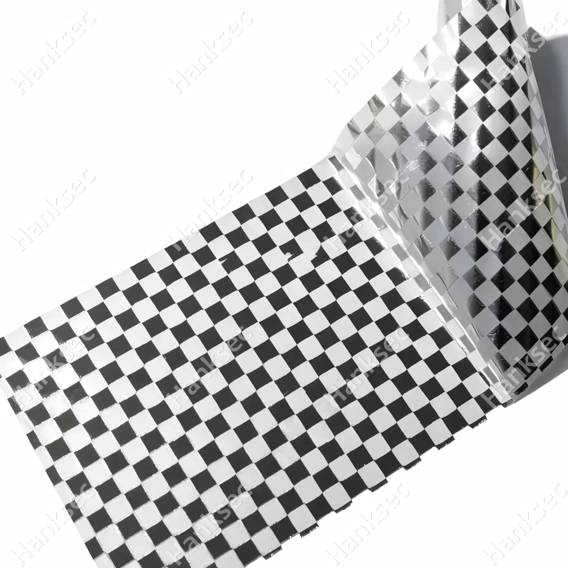 Partial-transfer checkerboard VOID label for tamper-evident packaging