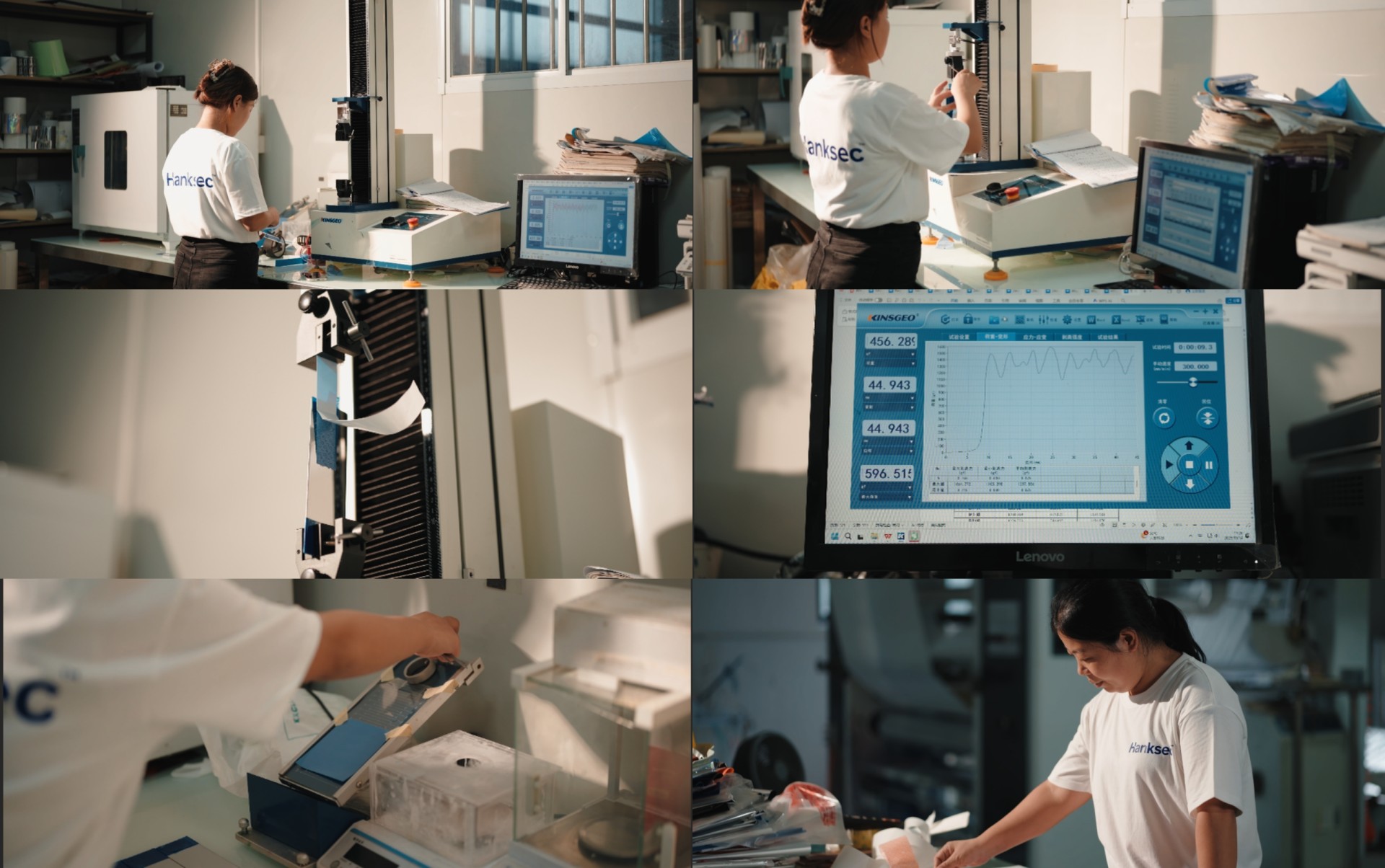 Pruebas de sustrato de etiquetas a prueba de manipulaciones de Hanksec en envases de papel, PET, PP y HDPE.