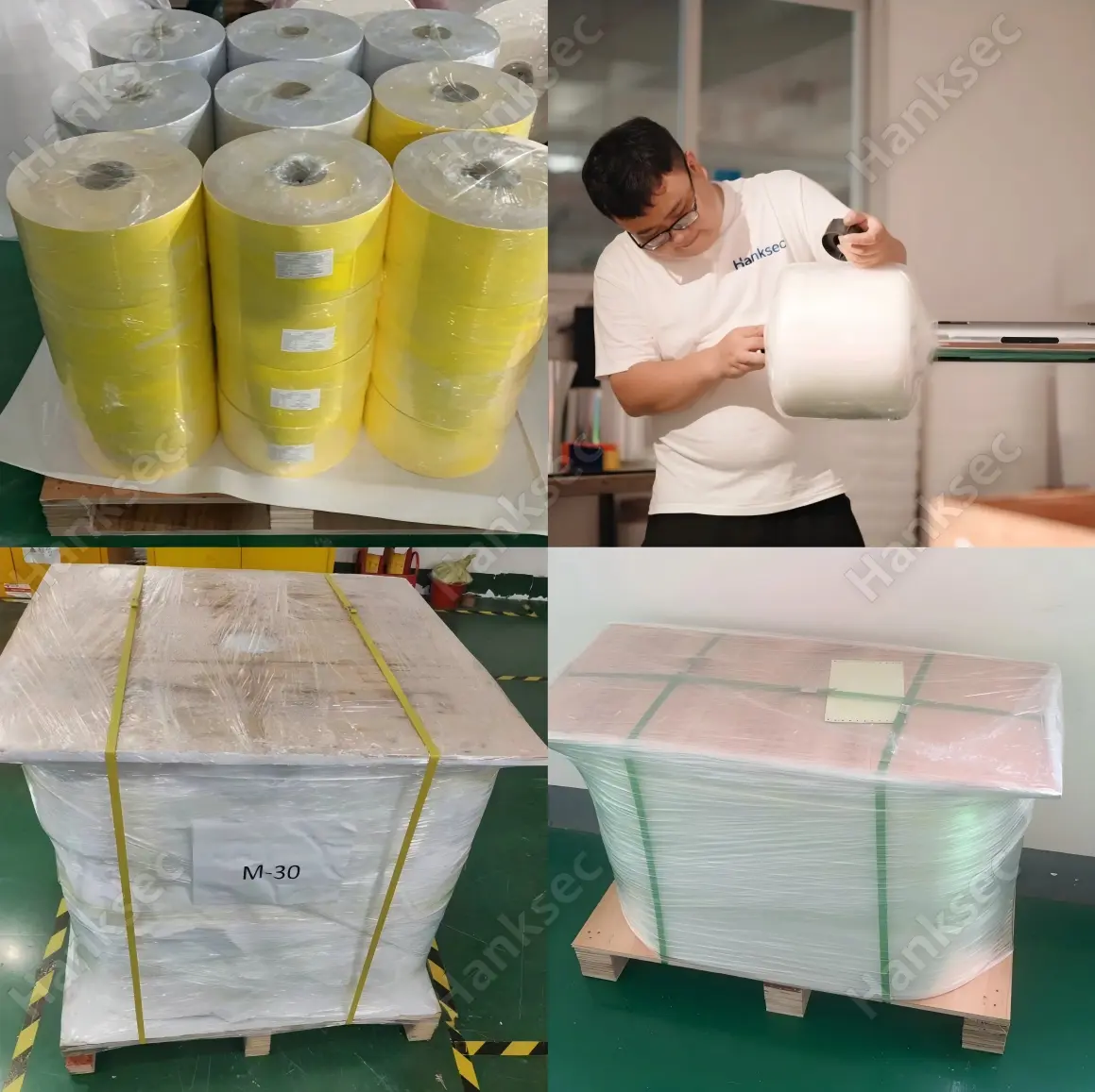 VOID label material rolls in jumbo and slit roll formats with full-transfer, partial-transfer and non-transfer security constructions.